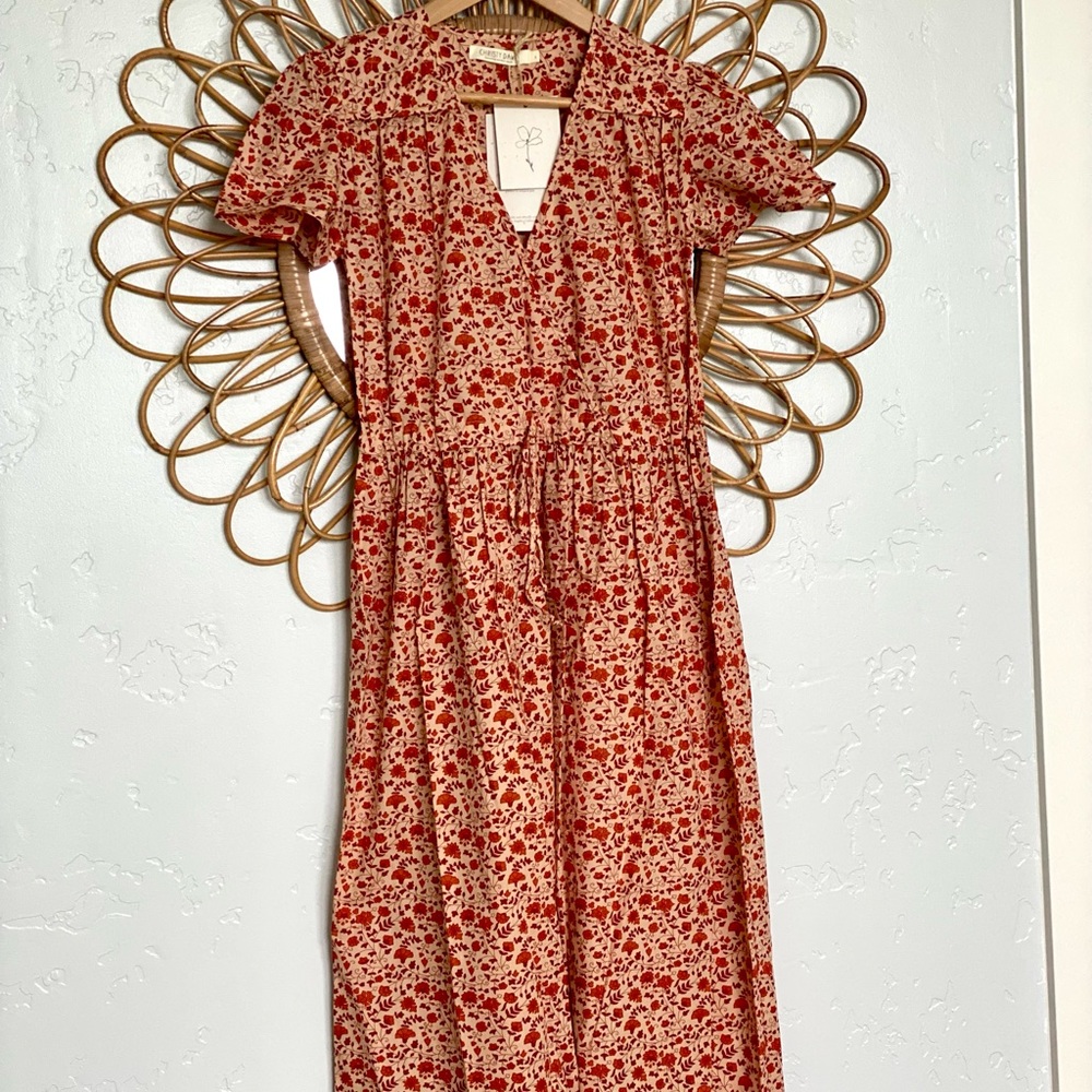 🚨 S O L D 🚨 NWT Christy Dawn “mandarin ditsy” floral dress - Picture 3 of 15